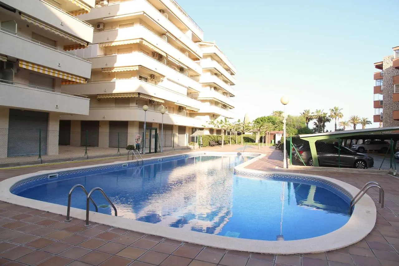 דירה La Perla Apartment, Paradis Park, La Pineda - Atico 1ª Linea - Solarium - Wifi - Piscina